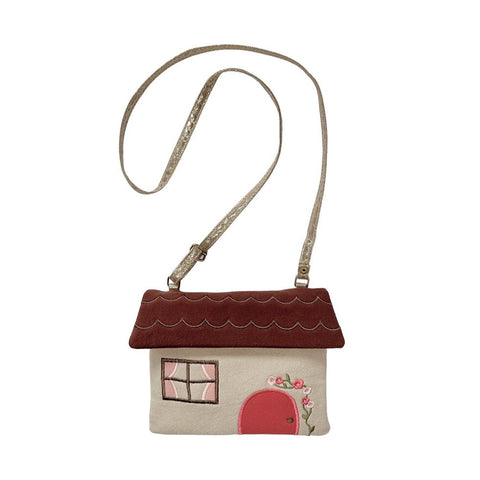 Cosy Cottage Embroidered Bag