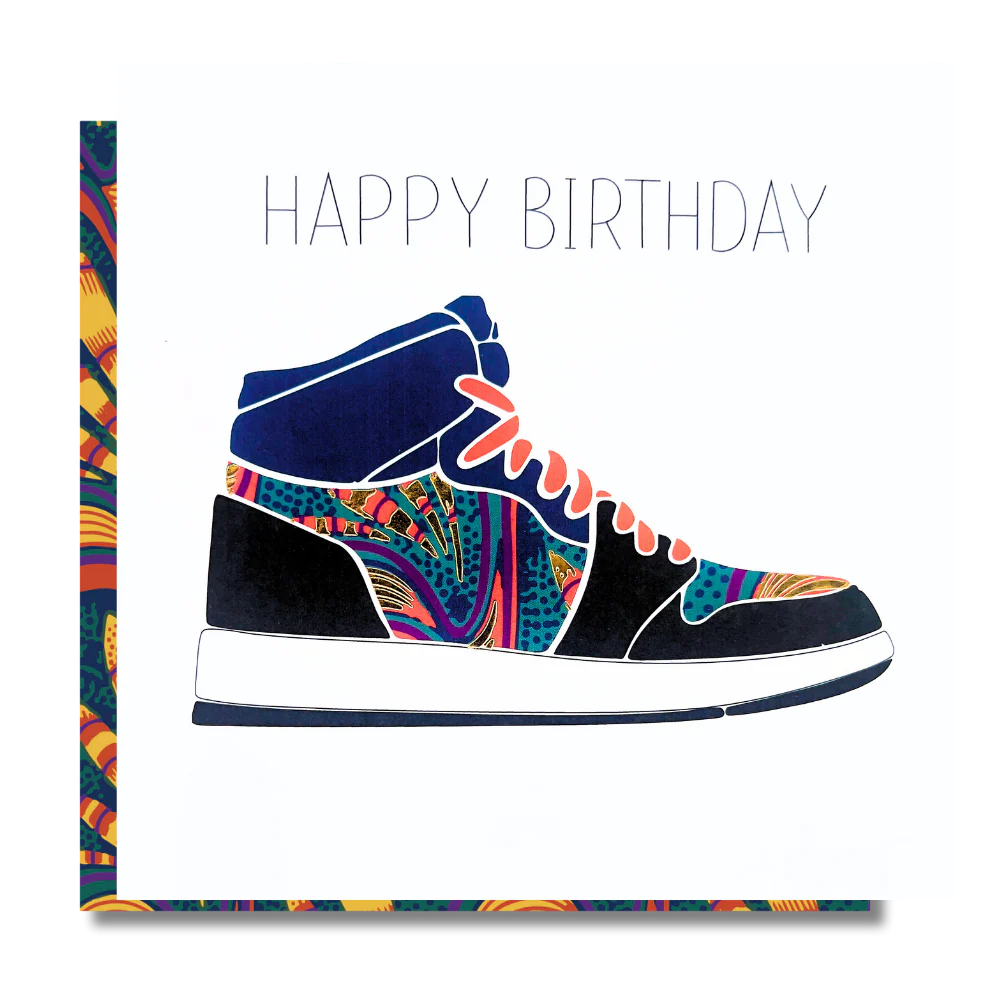 Afrokicks Vibe Happy Birthday Greetings Card