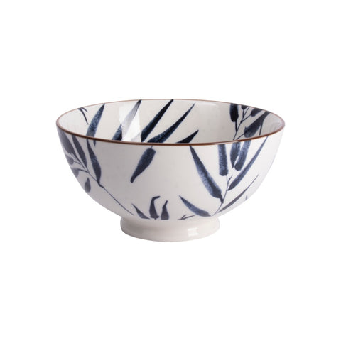 Out of the Blue Bamboo Leaves Bowl