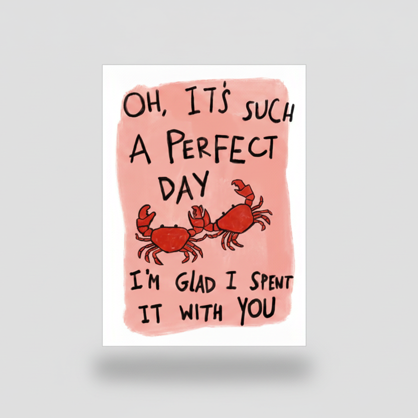 Cute crabs Card