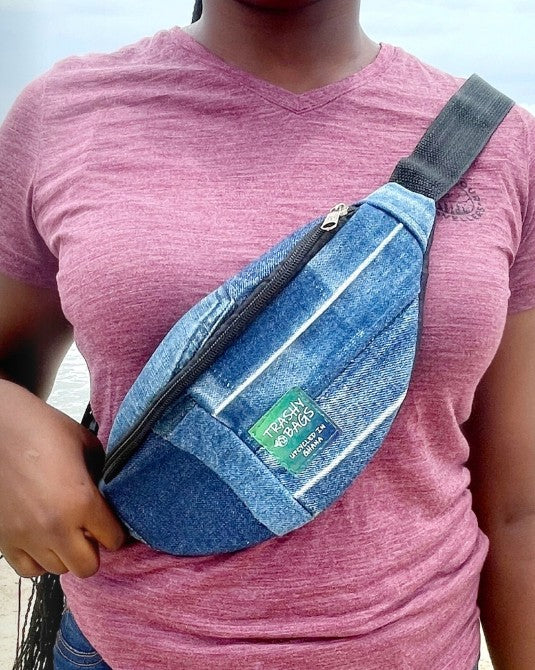 Trashy Bags Africa Denim Bum bag
