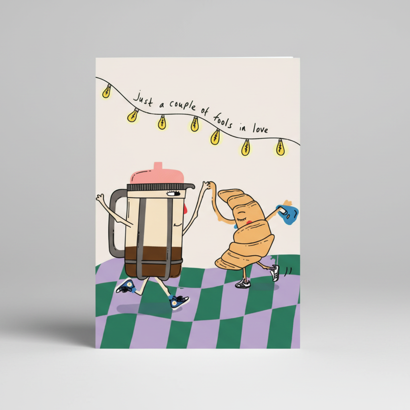 Just a couple of fools card