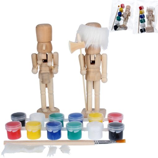 Paint Your Own Nutcracker Kit (2 Assorted Designs) Barbican Shop