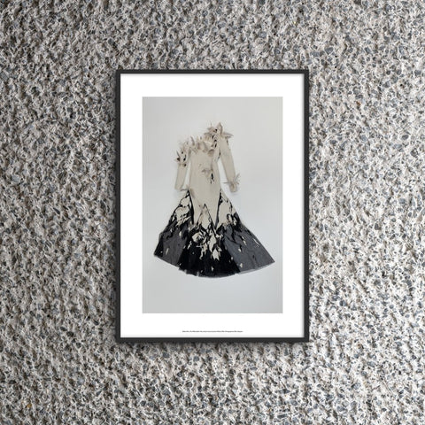 The White Moth by Robert Wun A3 Mounted Print