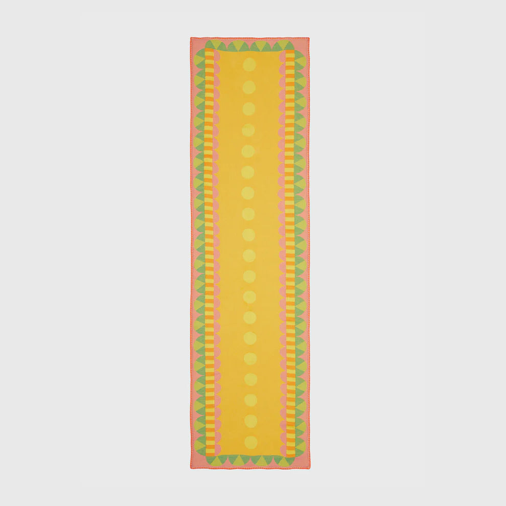 O Dara Lati Dara Table Runner by Yinka Ilori