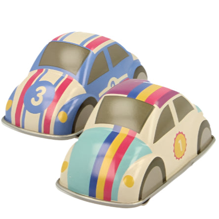 Toy tin car (assorted colours)