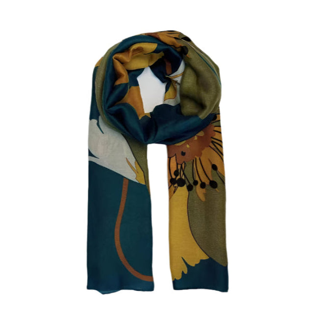 Scarf Oversized floral (multiple colours)