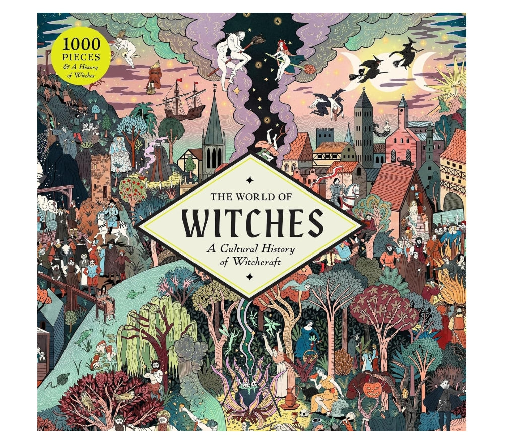 The World of Witches: A Cultural History of Witchcraft in a 1000-piece Jigsaw Puzzle