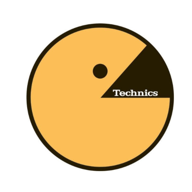 Yellow Pacman Slipmat by Technics