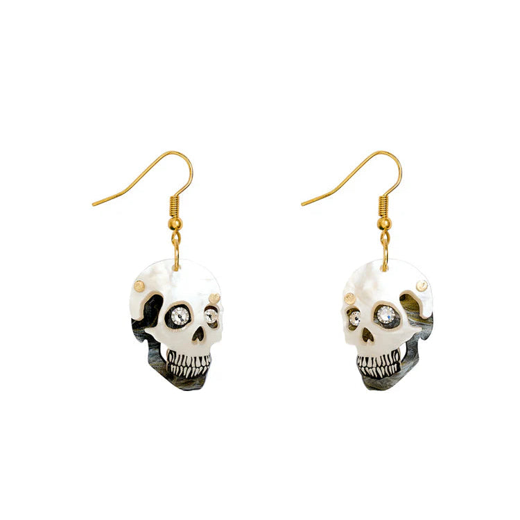 Vanitas Skull Earrings by Tatty Devine