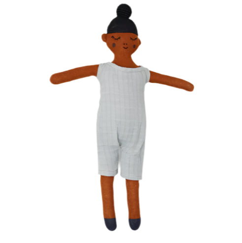 Doll in Aqua Outfit