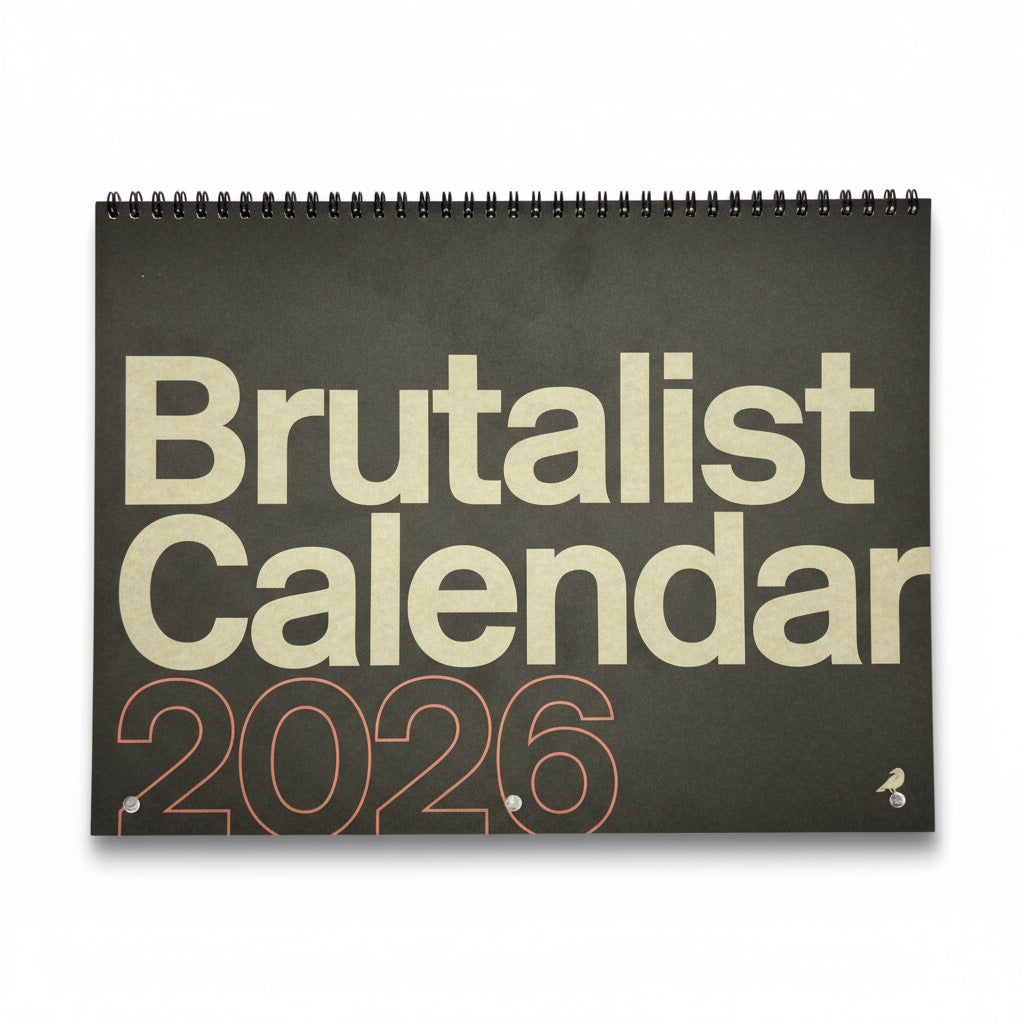 Brutalist Calendar 2026