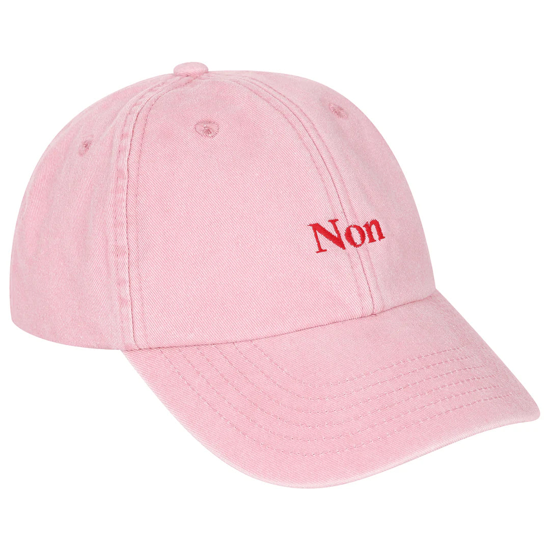 Non Stonewash Pink Baseball Cap