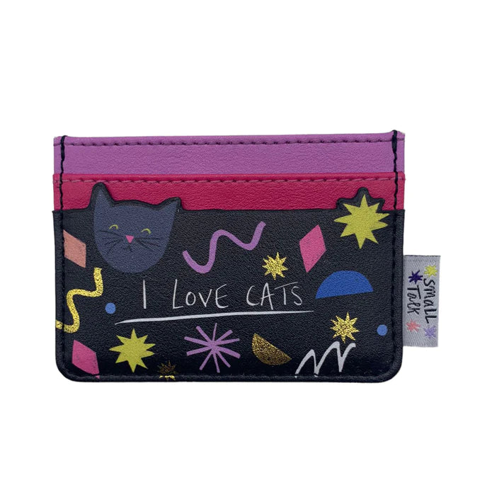 I Love Cats Small Talk Cardholder