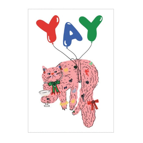 Yay Cat card