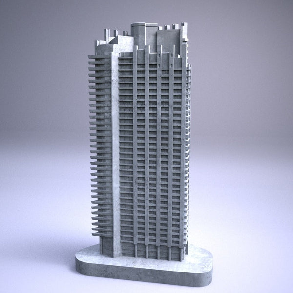 Shakespeare Tower model by concreteSHED Barbican Shop