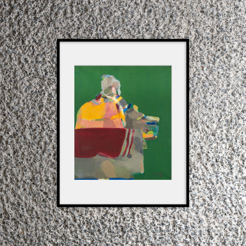 Beatriz González Lacemaker Pielroja Almanac Mounted Print (11 x 14")