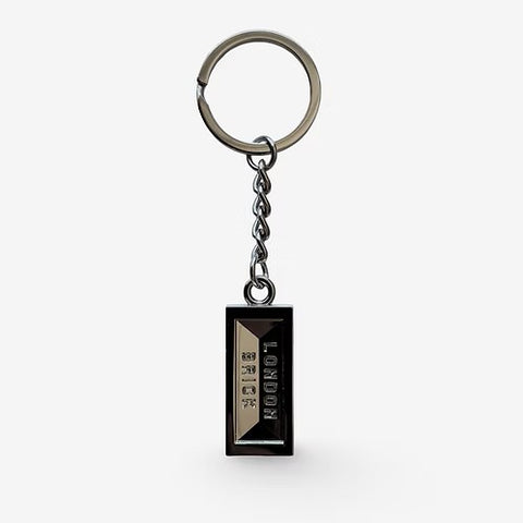 London Brick Solid Zinc Alloy Keyring