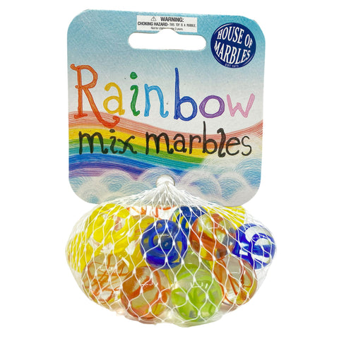 Rainbow Mix Bag of Marbles