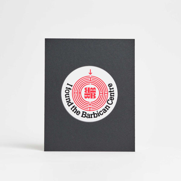 I Found The Barbican Mini Print Barbican Shop