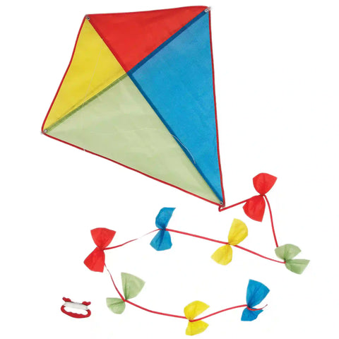 Traditional Diamond Kite with Bows