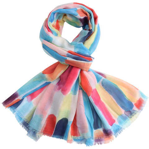 Painted Brush Strokes Scarf