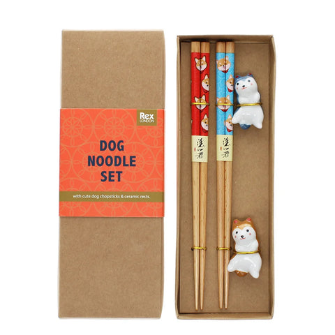 Dog Chopsticks and Rest (Set of 2)