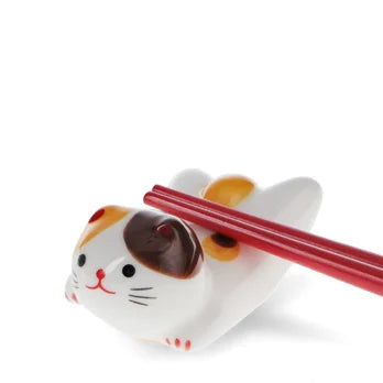 Cat Ceramic Chopstick Rest
