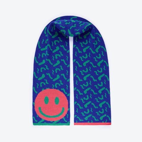 Smiley Large Wool Scarf