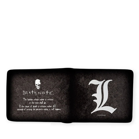 Death Note L Symbol Wallet