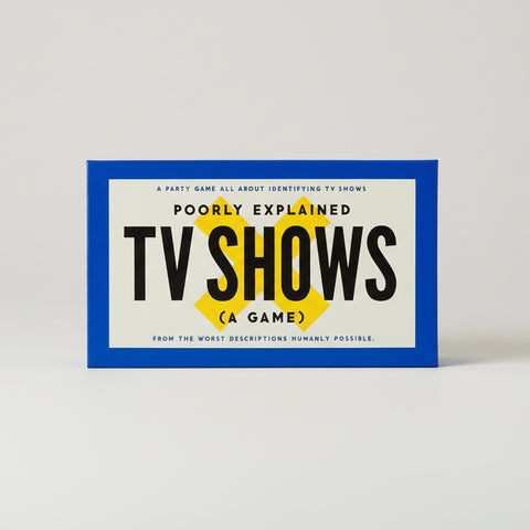 Poorly Explained TV Shows Game