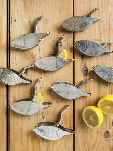 Metal Fish Lemon Slice Press