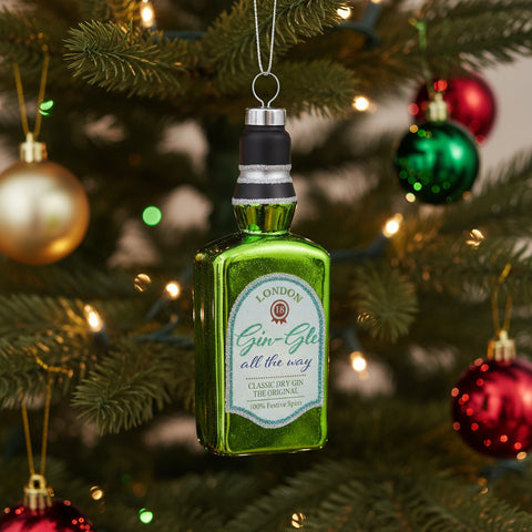 Gin Bottle Decoration