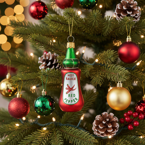 Hot Sauce Bottle Decoration