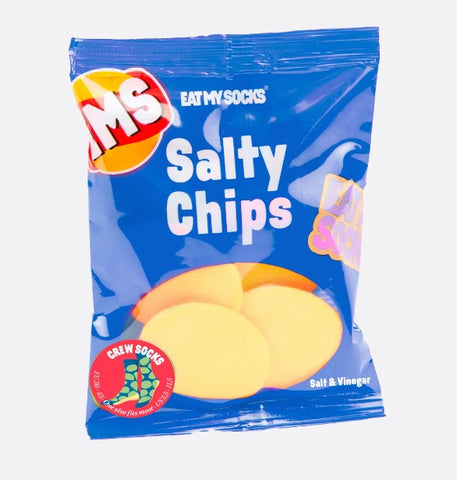 Socks Blue Salty Chips