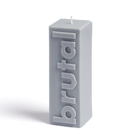 Barbican Brutal Candle Grey