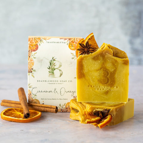 Bramblewood Cinnamon & Orange Festive Soap