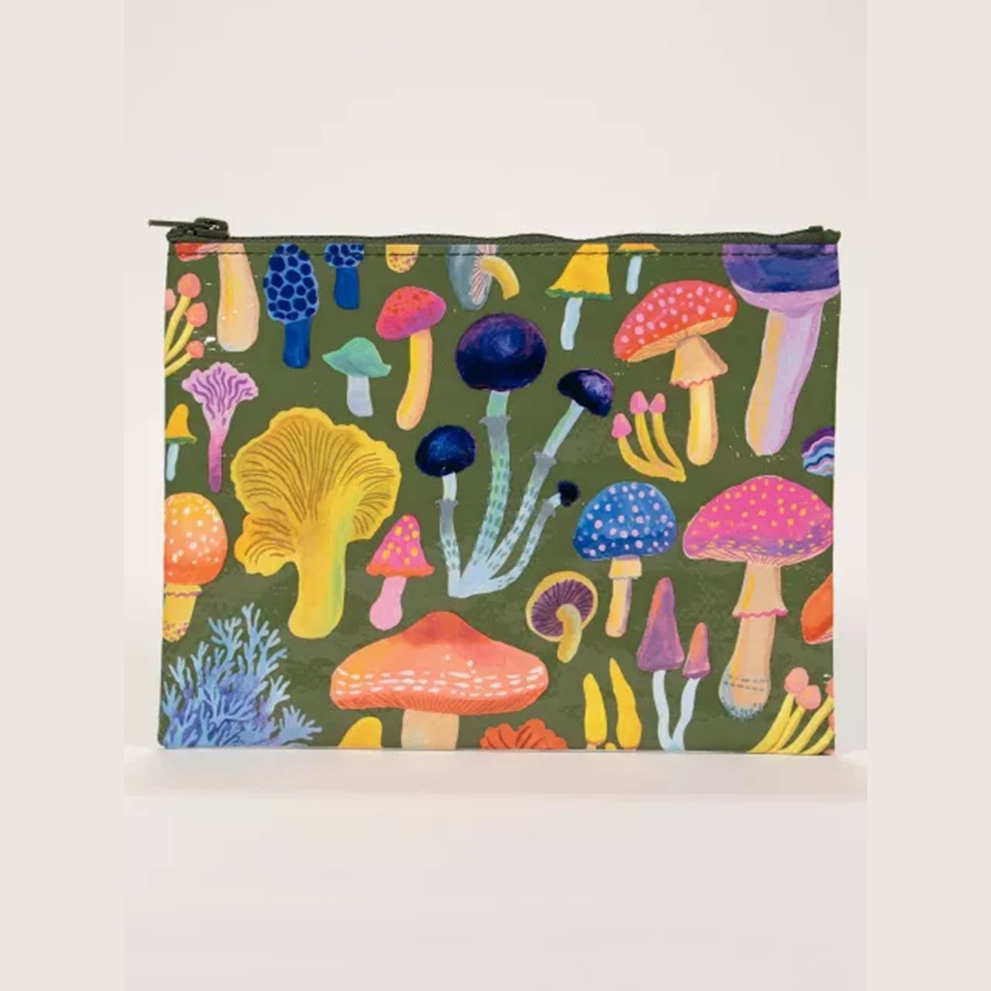 Colourful Mushrooms Zip Pouch