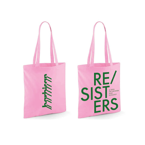 RESISTERS Exhibition Two Tone Bag Pink