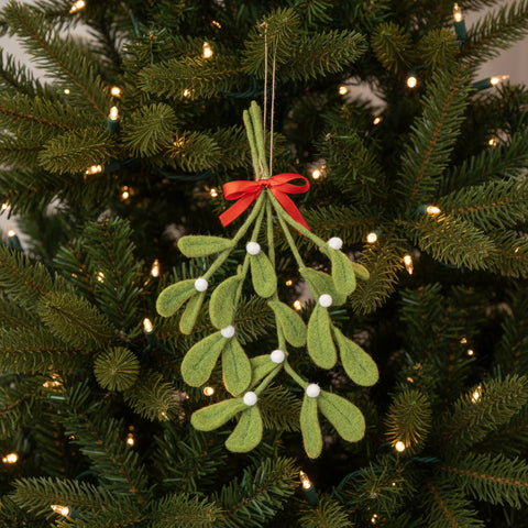 Felt Mistletoe Decoration