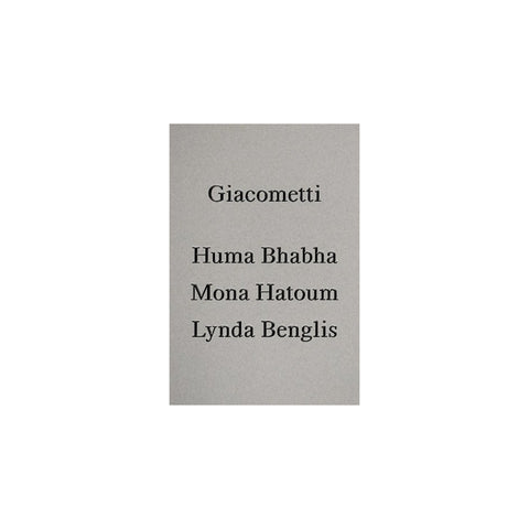 Encounters: Giacometti