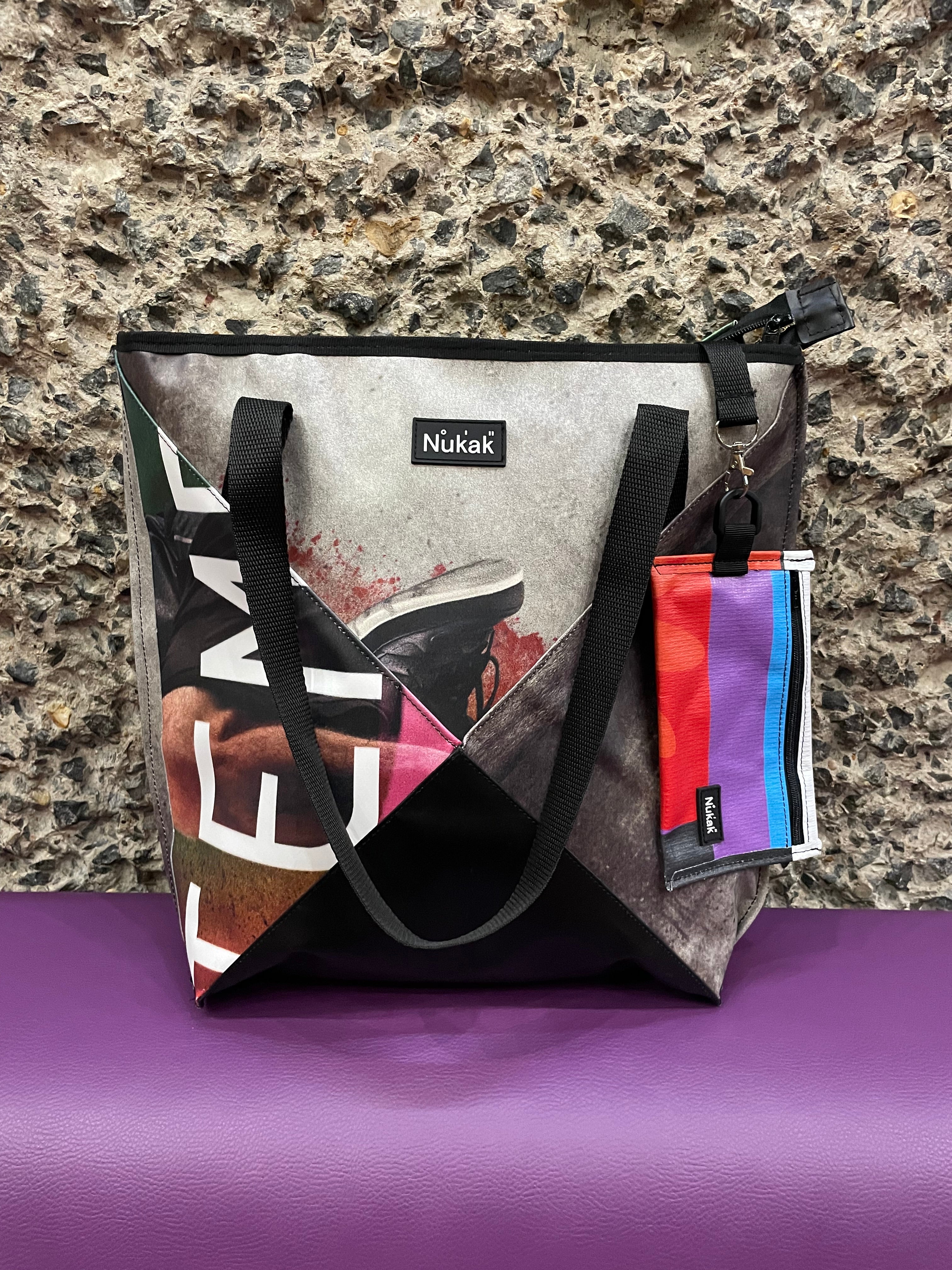 Triangle discount tote bag