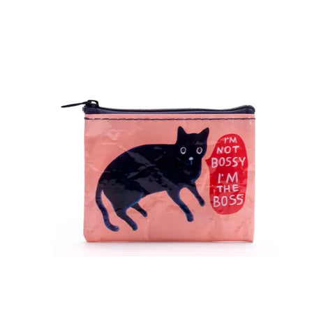 I'm Not Bossy Cat Coin Purse