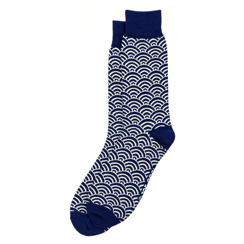 Blue Wave Men's Socks