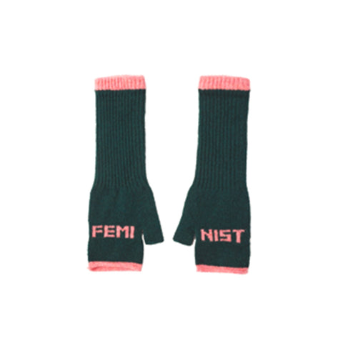 Feminist Merino Wool Mittens
