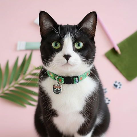 Frida Catlo Cat Collar by Niaski