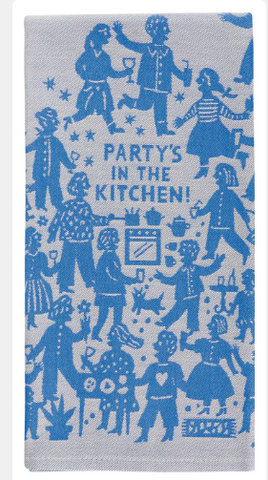 Party tea towel