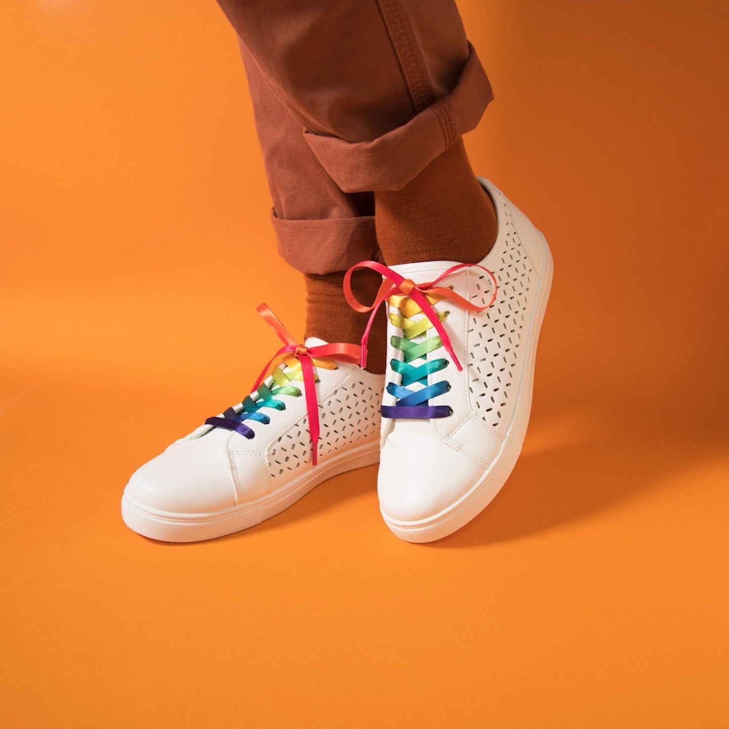 Rainbow Pride Shoelaces