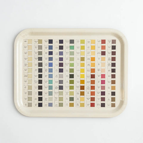 Werner's Nomenclature of Colours Large Birchwood Tray