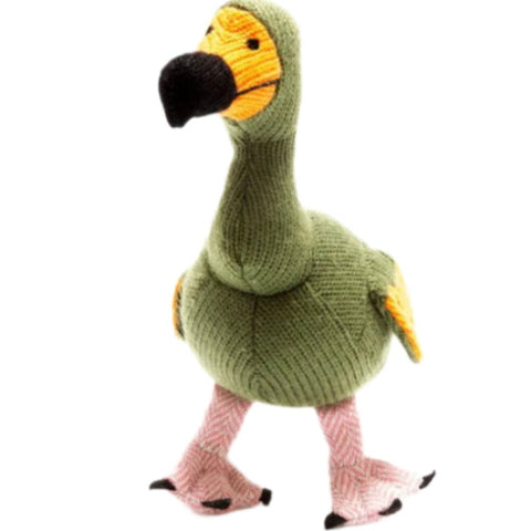 Toy Rattle Dodo Moss Green